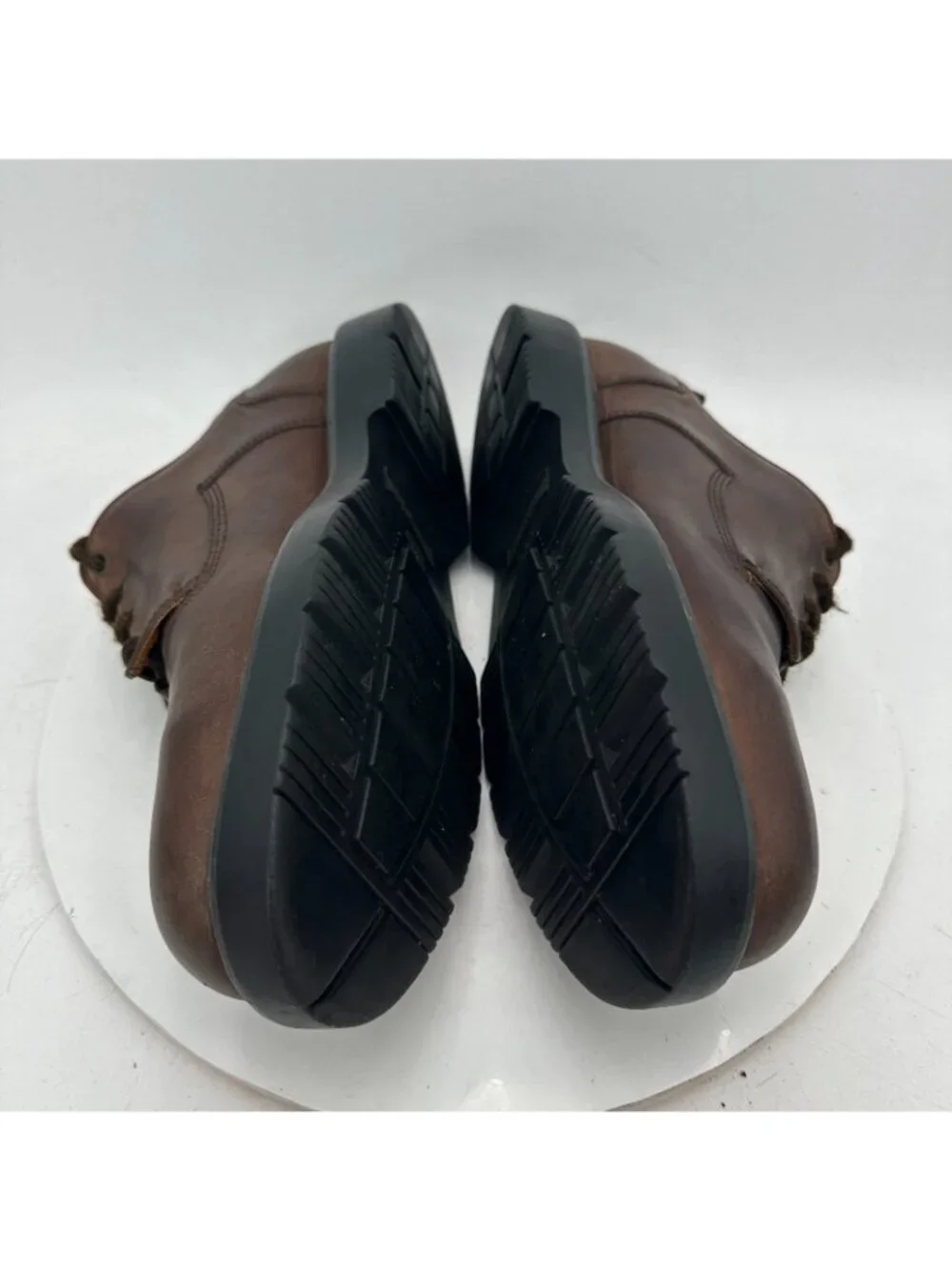 Timberland Waterproof Men Size 12M 95040 Brown Leather Casual Derby Shoes